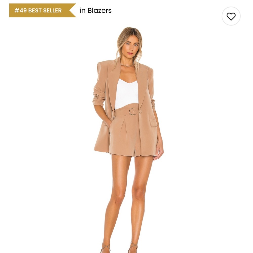Morena Blazer in Nude Toffee